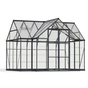 Chalet-serre de jardin Victory Orangerie 11.1m² Grise Canopia