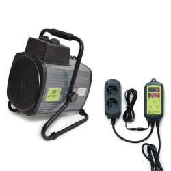 Chauffage-ventilateur d'appoint GP0824 Canopia pour serres de jardin
