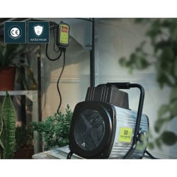Chauffage-ventilateur d'appoint GP0824 Canopia pour serres de jardin