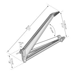 Ouvre-vent automatique de serre Canopia