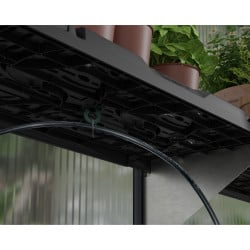 Kit d’étagères Canopia pour serre de jardin - motif feuilles (2 étagères)
