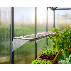 Kit d’étagères Canopia pour serre de jardin - motif feuilles (4 étagères)