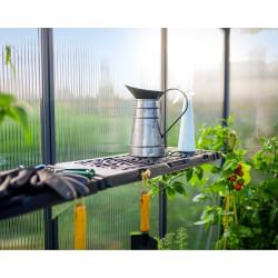 Kit d’étagères Canopia pour serre de jardin - motif feuilles (4 étagères)