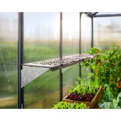 Kit d’étagères Canopia pour serre de jardin - motif feuilles (6 étagères)