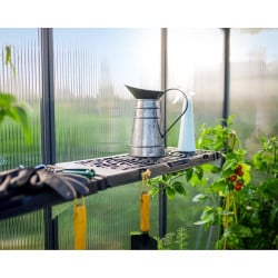 Kit d’étagères Canopia pour serre de jardin - motif feuilles (8 étagères)
