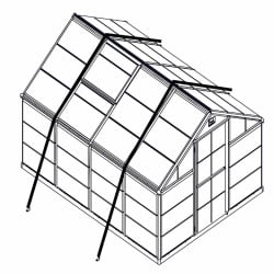 Kit d’ancrage Canopia pour serre et abri de jardin