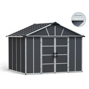 Abri de jardin Yukon Canopia - Sol inclus