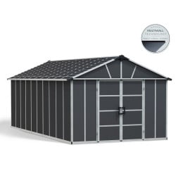 Abri de jardin Yukon Canopia - Sol inclus