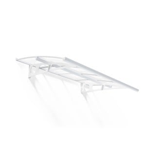 Marquise de porte Bordeaux Canopia - Vitrage transparent