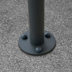 Auvent de porte Vega en kit Canopia - Vitrage transparent - 200 x 200,5 cm