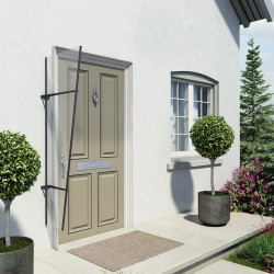 Auvent de porte Pegasus en kit Canopia - Vitrage transparent - 170,5 x 63,5 cm
