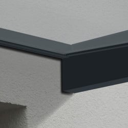 Auvent de porte Sophia Canopia - Vitrage transparent