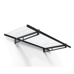 kit store de porte Bremen Canonpia - Vitrage transparent