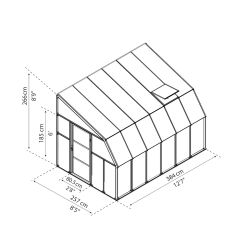 Solarium Sunroom Canopia - En kit