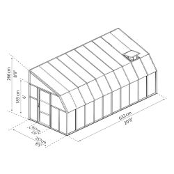 Solarium Sunroom Canopia - En kit