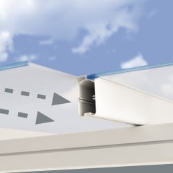 Pergola Sierra Canopia - Structure blanche