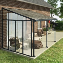 Panneau latéral Sidewall Canopia pour pergolas - Gris