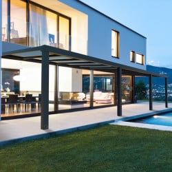 Pergola Stockholm Canopia - Structure grise