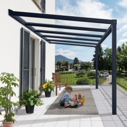 Pergola Stockholm Canopia - Structure grise
