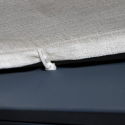 Stores de toit Canopia blanc pour Pergola Stockholm