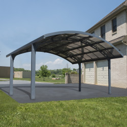 Carport Arizona double breeze wings & arch en kit Canopia