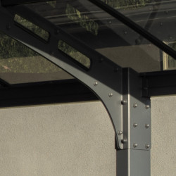 Carport Arizona double breeze wings & arch en kit Canopia