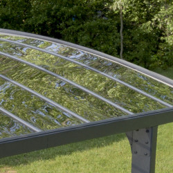 Carport Arizona double breeze wings & arch en kit Canopia