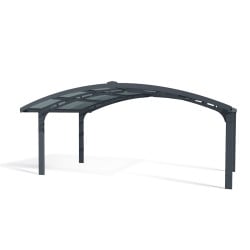 Carport Arizona double wave wings & arch en kit Canopia