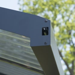 Carport Arizona double wave wings & arch en kit Canopia