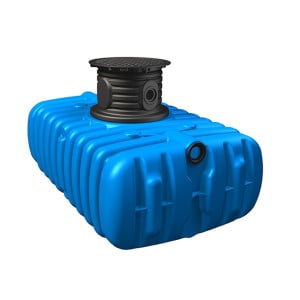Kit récupérateur d'eau Jardin Confort Flat 1500 L