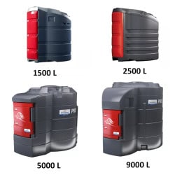 Cuves gasoil fixes FuelMaster PRO Kingspan 1500 L à 9000 L, gestion des utilisateurs 4G/LTE, 79L/min