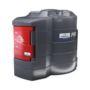 Cuves gasoil fixes FuelMaster PRO Kingspan 1500 L à 9000 L gestion des utilisateurs 4G/LTE avec enrouleur, 79L/min