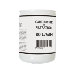 Cartouche de filtration gasoil 80L/min Renson