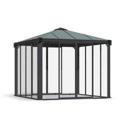 Tonnelles de jardin fermées en kit Ledro Canopia
