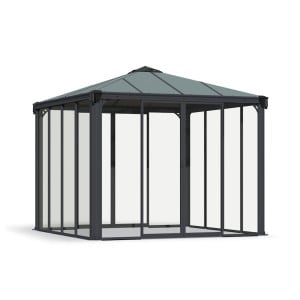 Tonnelles de jardin fermées en kit Ledro Canopia
