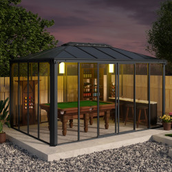 Tonnelles de jardin fermées en kit Ledro Canopia