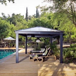 Tonnelles de jardin Dallas Canopia grise
