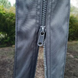 Filets gris Canopia pour tonnelle Dallas - 440 x 212 cm