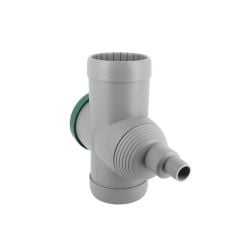 Collecteur filtrant eau de pluie gouttière, filtre inox