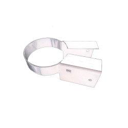 Sachet 2 Fixations Poteau pour Panneau Barreaudage MOREDA Exotic Plus Blanc 9010