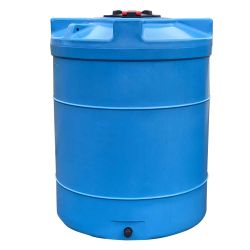 Cuve de stockage d’eau aérienne 3000 L, en PEHD bleu