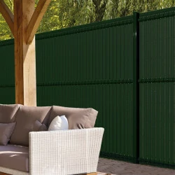 Kit d'Occultation latte PVC Vert pour panneau MOREDA - Longueur 2,5 m