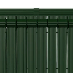Kit d'Occultation latte PVC Vert pour panneau MOREDA - Longueur 2 m