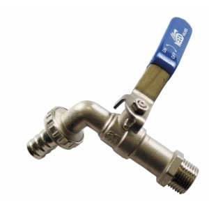 Robinet en métal, BS 1/2" mâle x 3/4" mâle NETAFIM, 12 unités