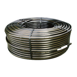Ligne goutteurs intégrés UNIRAM AS NETAFIM, paroi épaisse, Ø 16 mm, ep. 1 mm, esp. 75 cm, débit 1,0 l/h, 500 m