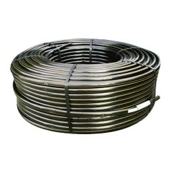 Ligne goutteurs intégrés UNIRAM AS NETAFIM, paroi épaisse, Ø 16 mm, ep. 1 mm, esp. 50 cm, débit 1,6 l/h, 500 m