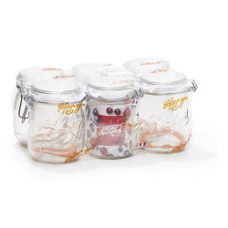 Bocaux "Super" 750 ml - Ø 85 mm Le Parfait, lot de 6 ou palette complète