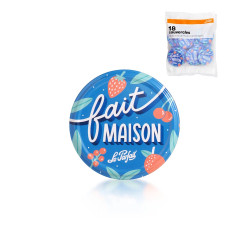 Couvercles confituriers Ø 82 mm Le Parfait, sachet de 6  ou de 18
