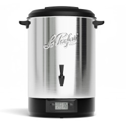 Stérilisateur électrique automatique inox 2500 W, 45 L couvercle plastique Le Parfait