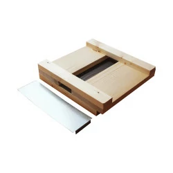 Plateau de fond aéré pour ruche Warré - Thomas Apiculture